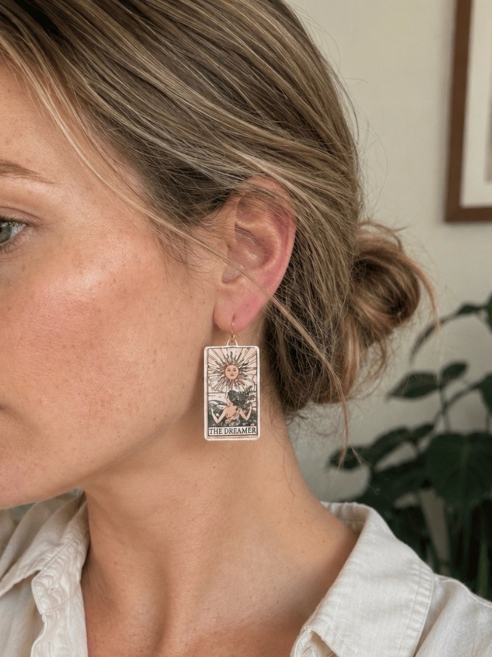 The Dreamer Tarot Card Earrings ✨